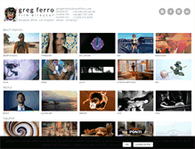 Tablet Screenshot of gregferro.net